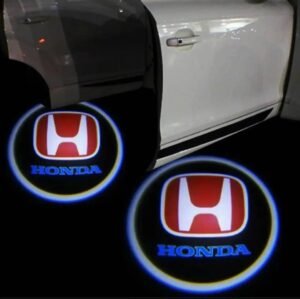 2Pcs Car door logo Projection Light - Honda Logo -Wireless Projector Lamps NF MART