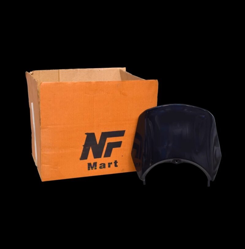 Windshield Glass Visor Unbreakable Imported Windshield Visor For all yamaha, suzuki, Honda Bikes NF MART - Image 3