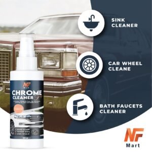 Chrome Cleaner & Shiner Spray Chrome Restorer For Bike & Cars 120ml
