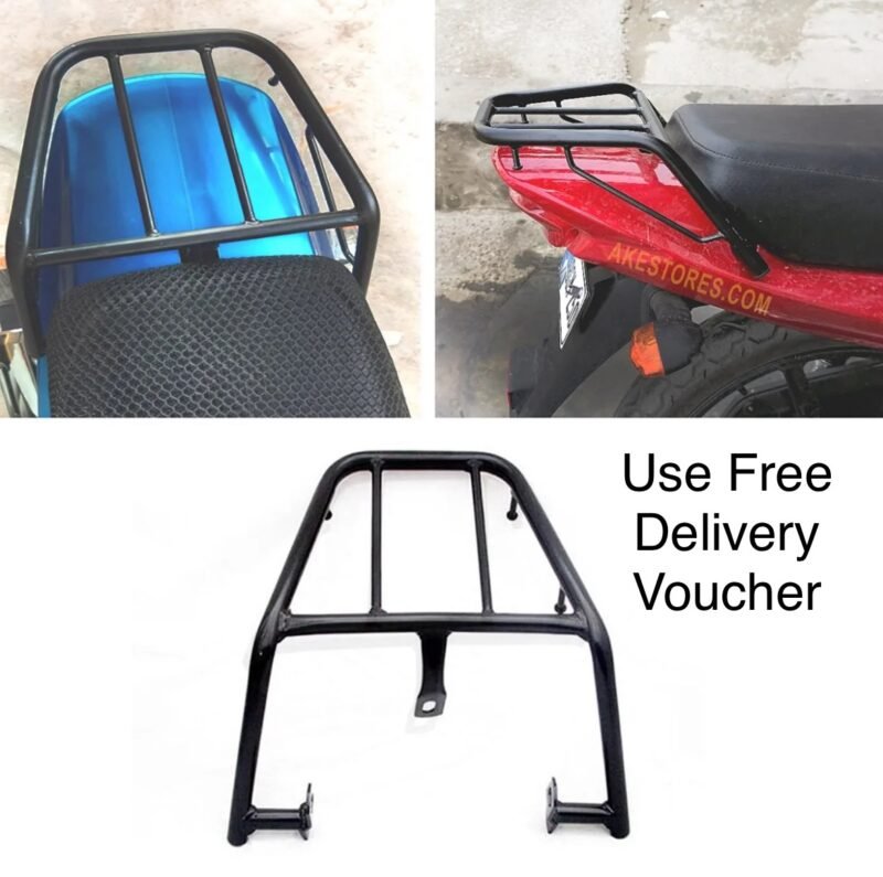 Motorcycle Rear Carrier Tail Hood Back Carrier For Yamaha YBZ YBZ-DX Black High Quality 16 Gauge