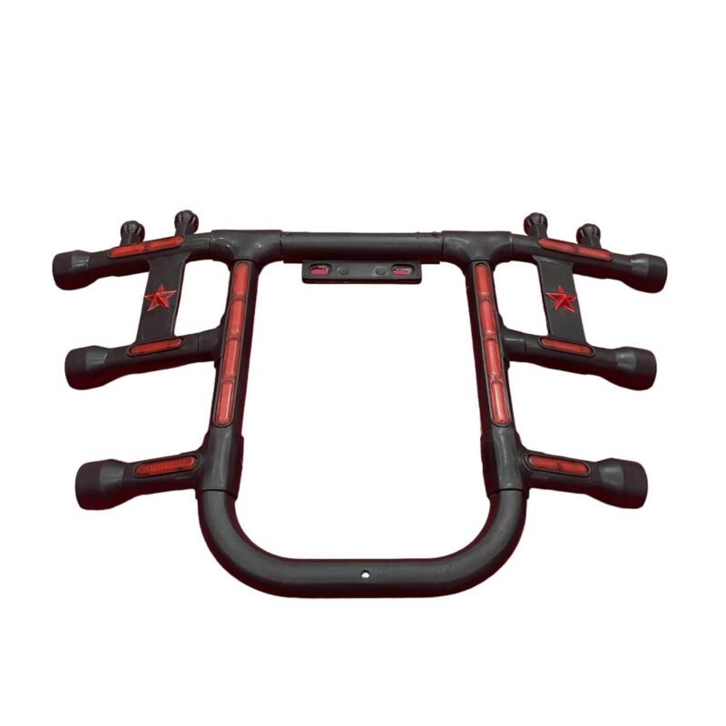 Universal Motorcycle Reflective Crash Protector Bar NEW DESIGN (Safe Guard) Crash Guard, Leg Guard, for bike For All Yamaha, Honda & Suzuki Bikes With Bolt Fitting - Image 5