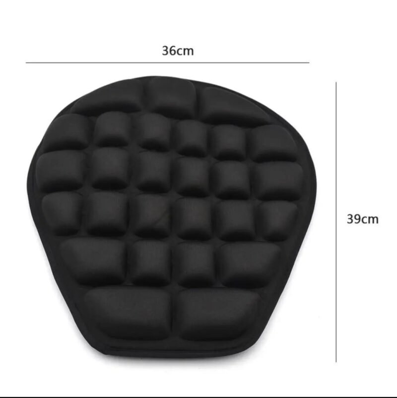Motorcycle Seat Cushion 3D Comfort Gel Based Universal Air Motorbike Pillow Pad Cover NF MART - Image 3