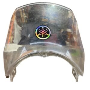 Yamaha YBR 125G Windshield Glass Visor Yamaha YBZ, Suzuki Gs150 Windshield Visor High Quality New Crystal White Imported 100% Unbreakable