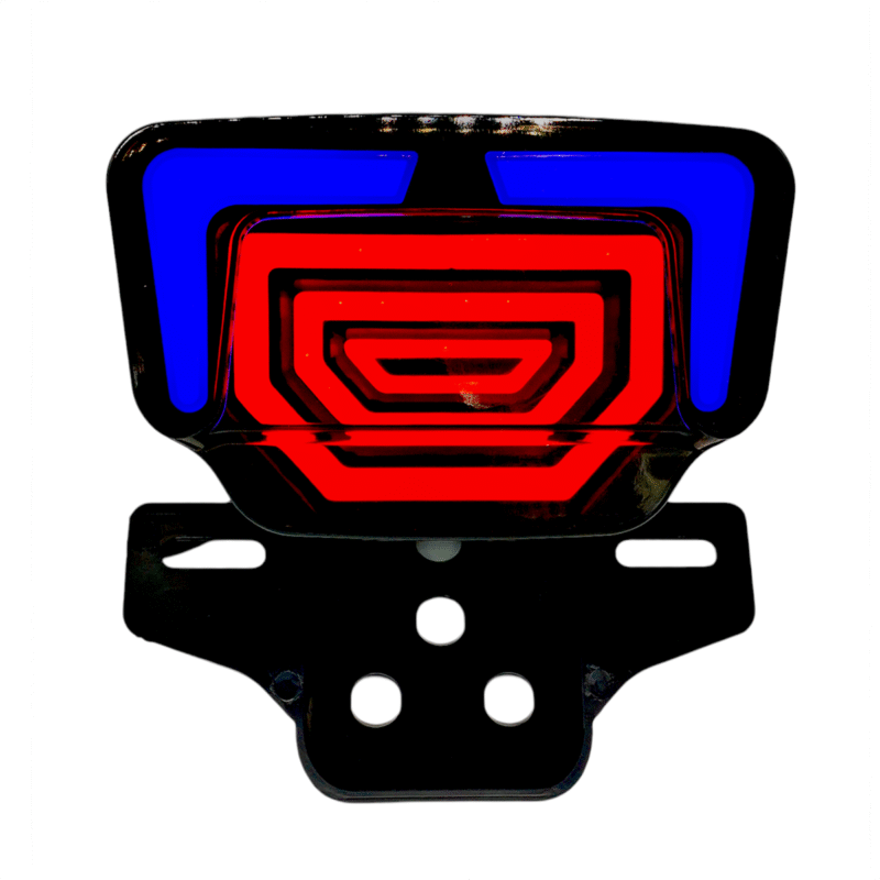 Motorcycles Bike Fancy Tail Back Light Running DRL Light with left right Indicator Multifunctional LED 70cc And 125cc LED - NF MART - Image 5