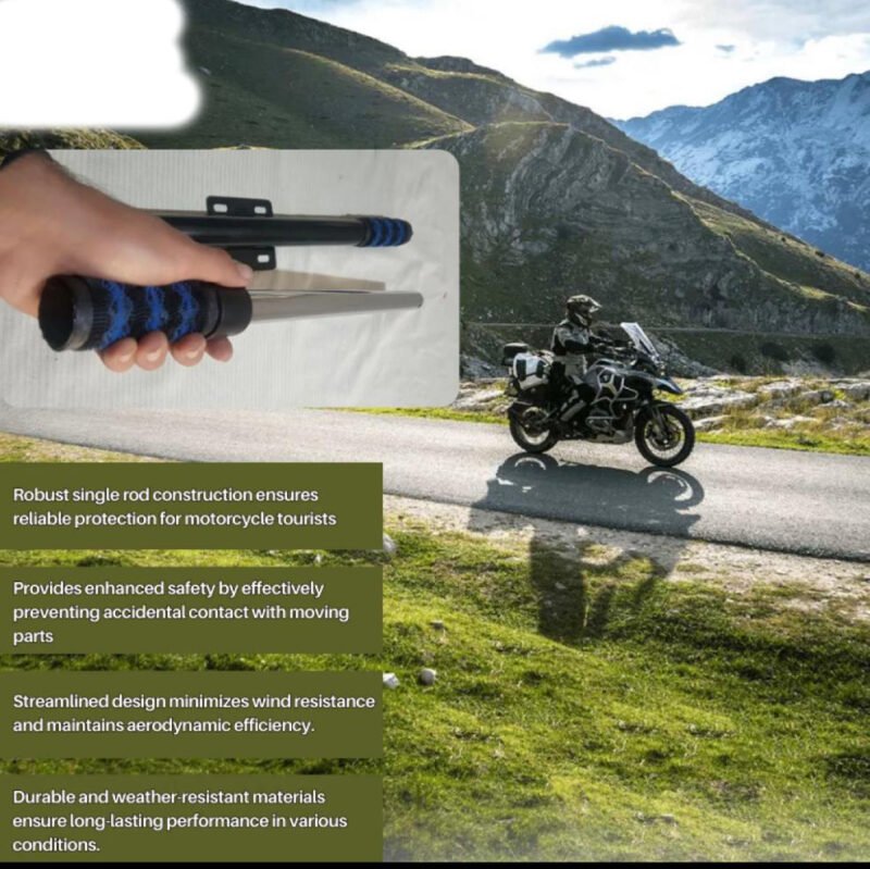 Single Side Open Safety Guard for CD 70cc Fancy Rod Openable Crash Guard Leg Guard Safe Guard 16 Gauge New Style Open Rod NF MART - Image 3