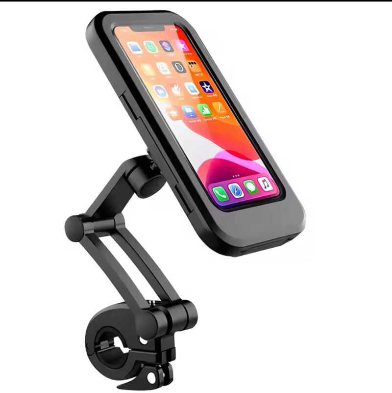 Universal Motorcycle Phone Mount Waterproof Hard Shell Phone Case Holder 360° Adjustable Bike Cellphone Holder Up To 6.7 Inches - Image 4