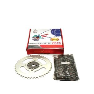 Motorcycle Chain Sprocket Set / kit for Yamaha YBR-G, YBR, YBZ, YBZ DX High Quality 428-118L 45/14T Omega