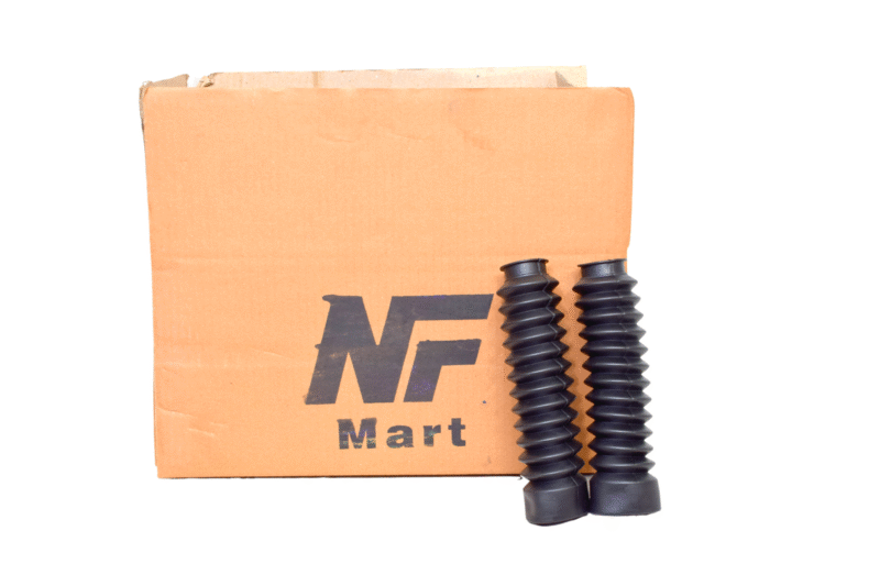 Universal Motorcycle Front Fork Boots Gators Covers Rubber For Honda, Yamaha, Suzuki All Bikes Universal (SHOCKS ABSORBER) High Quality - Image 2