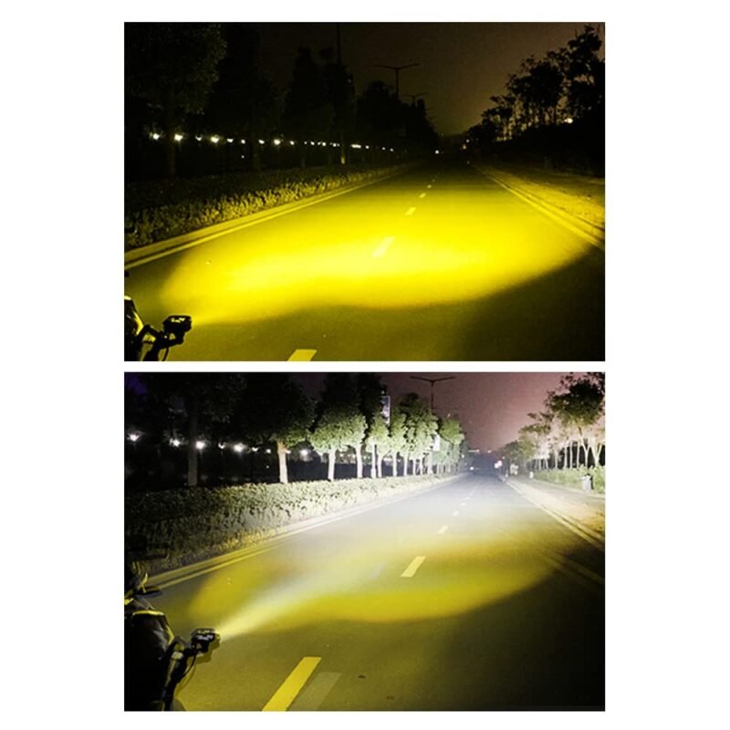 Mini Driving Motorcycle Led Light 20w Dual Tone 4-Wires Fog Led For motorcycle, Car, Jeep By NF MART - Image 3