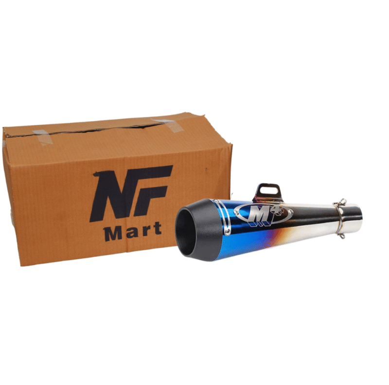Motorcycle M4 Exhaust Matt Multi without DB killer Size 320mm High Quality - Image 2