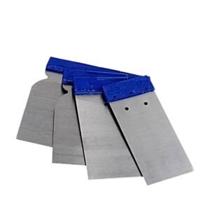 Putty Scraper Set Steel Blades 4Pcs Putty Drywall Flexible Tapping Knife - NF MART