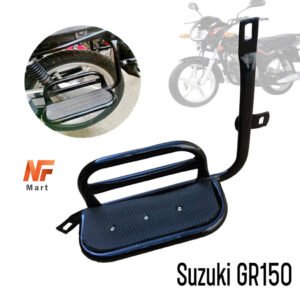Motorcycle Footrest Panel for Suzuki GR150 Footrest 3-PCS Set Motorcycle Footrest Panel For Suzuki GR150 (Pillion Rider Footrest) NF MART