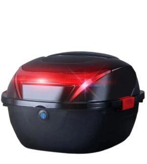 MOTORCYCLE STORAGE BACK BOX CASE WATCH VIDEO BLACK COLOUR HIGH QUALITY