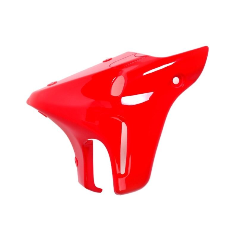 Engine Guard - Engine Cover - Engine Mud Cover - Engine Cover Case - Unbreakable Material - Red Colour -Engine Mudguard For YBR 125 and YBR 125G - 125 Bike Accessories - YBR Bike Accessories - Bike Parts - Image 2