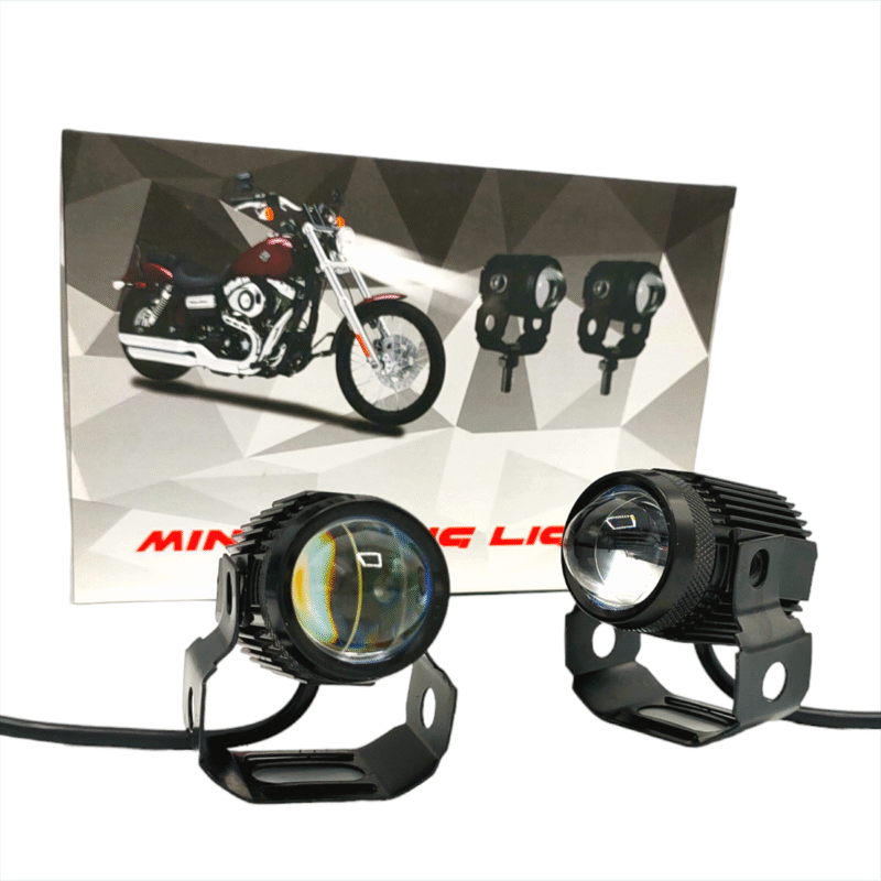 Mini Driving Motorcycle Led Light 20w Dual Tone 4-Wires Fog Led For motorcycle, Car, Jeep By NF MART - Image 2