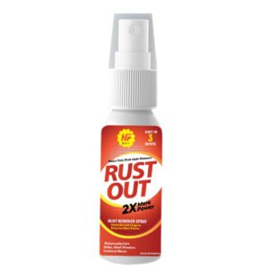 Rust Remover Spray Zang Remover spray for Bike Engines, Car Body, Metal tools, Cloths 120ml RUST OUT NF MART