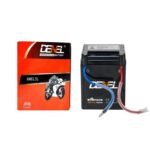 Denel Motorcycle Dry Battery Gel battery 2.5Ah/12V FOR HONDA CG125, CD70, Pridor 100cc, All China 70cc & 125cc Bikes NF MART