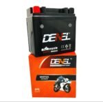 DENEL Motorcycle Dry Battery GEL Based 9Ah/12V Heavy Duty Dry Battery For Honda, Suzuki Bikes High Quality NF MART