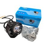 HJG L19 (Orignal) Driving Fog Light White & Yellow Dual Colors Hi Low , 2 Functions Long Throw Led Fog Light ( Single Unit)