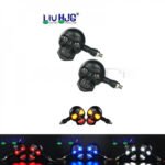 LIU HJG Motorcycle Skull Turn signal LED indicators Big small 2pc