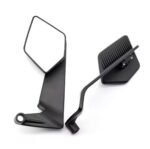 Universal Motorcycle Wing Mirrors BIG view MIRRORS Aerodynamic Adjustable Mirrors Motorcycle Wind Wing Side Rearview FOR HONDA,YAMAHA, SUZUKI Bikes