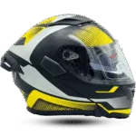 Helmet Jiekai 902 Modular Black/ Neon Yellow