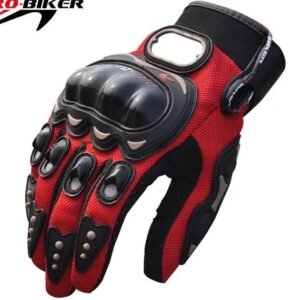 Pro Biker Gloves MCS-01C Mobile Friendly Riding Safety Gloves