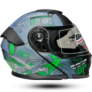Helmet SuperAir 912 Modular Green GP Racing