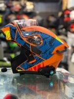 Jiekai JK 902 with Waterproof Bluetooth – DOT Certified – Flip Up – Dual Visor – Built In Spoiler – Ventilation – Bluetooth Ready