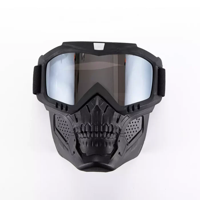 Motorcycle Goggles Mask Skull Moto Face Mask Wind Proof Motocross Goggles Racing MX Protective Goggles Mask - Roadies Store