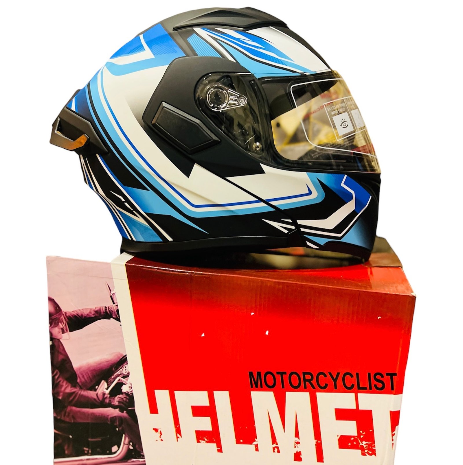 Helmet Jiekai 902 Modular Black/White - Image 3