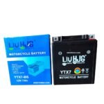 HJG Motorcycle GEL Dry Battery 7Ah / 12v For Honda CB150F, Yamaha YBR YBRG YBZ YBZDX Wego Derbi Suzuki GD110, GR150, GX125