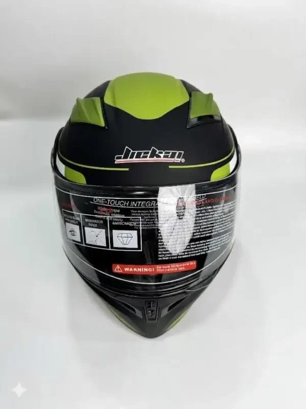 Helmet Jiekai 902 Modular Green Graphics