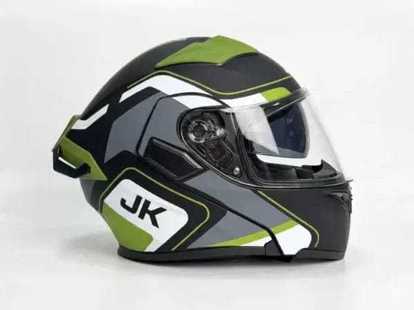 Helmet Jiekai 902 Modular Green Graphics