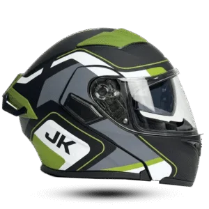 Helmet Jiekai 902 Modular Green Graphics