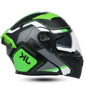 Helmet Jiekai 902 Modular Neon Green