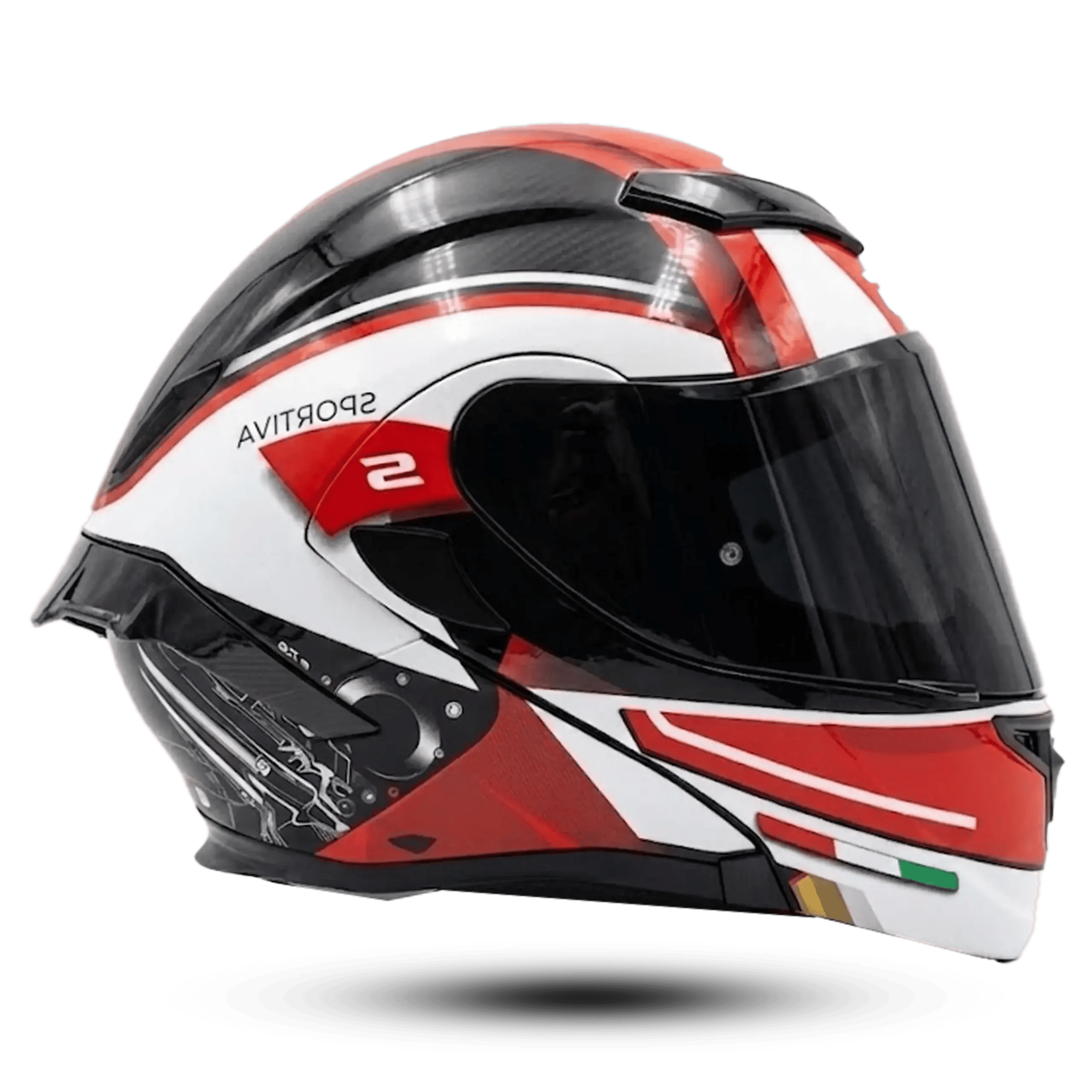 Helmet Super Air 902 Modular Sportiva Glossy Red