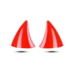 Helmet Horns Pair