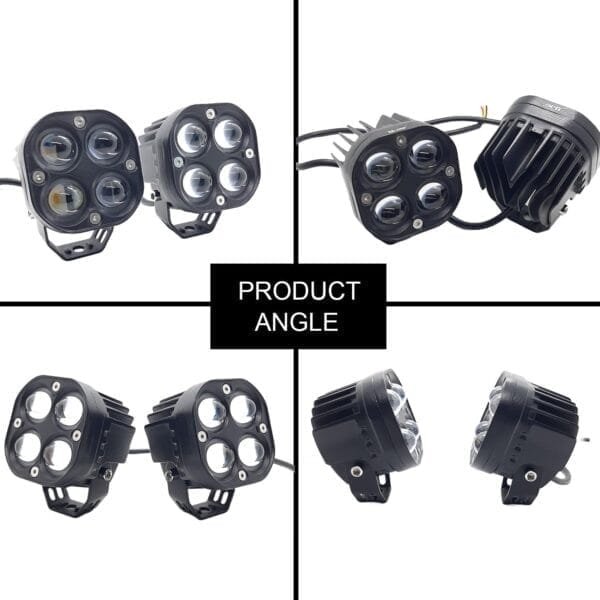 HJG 40W 4X4 Quad LED Fog Lights (Pair)