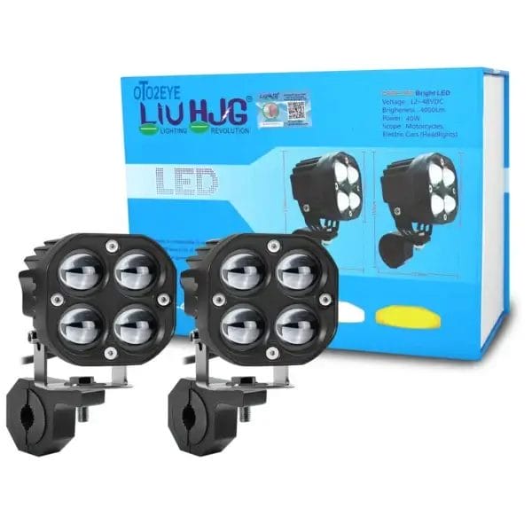 HJG 40W 4X4 Quad LED Fog Lights (Pair)