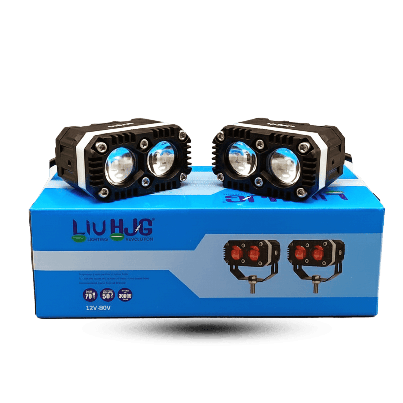 HJG V5 Dual-Lens LED (Pair)